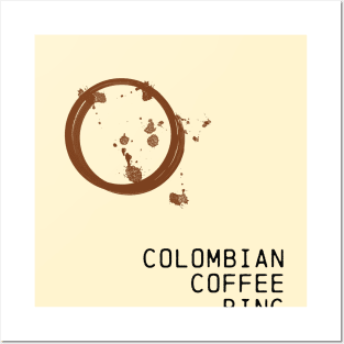 Colombian Coffee Ring Posters and Art